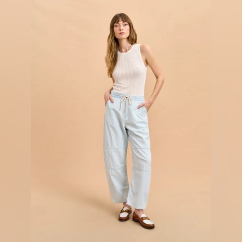 La Ligne Light‎ Blue Women Jeans - Picture 3 of 5